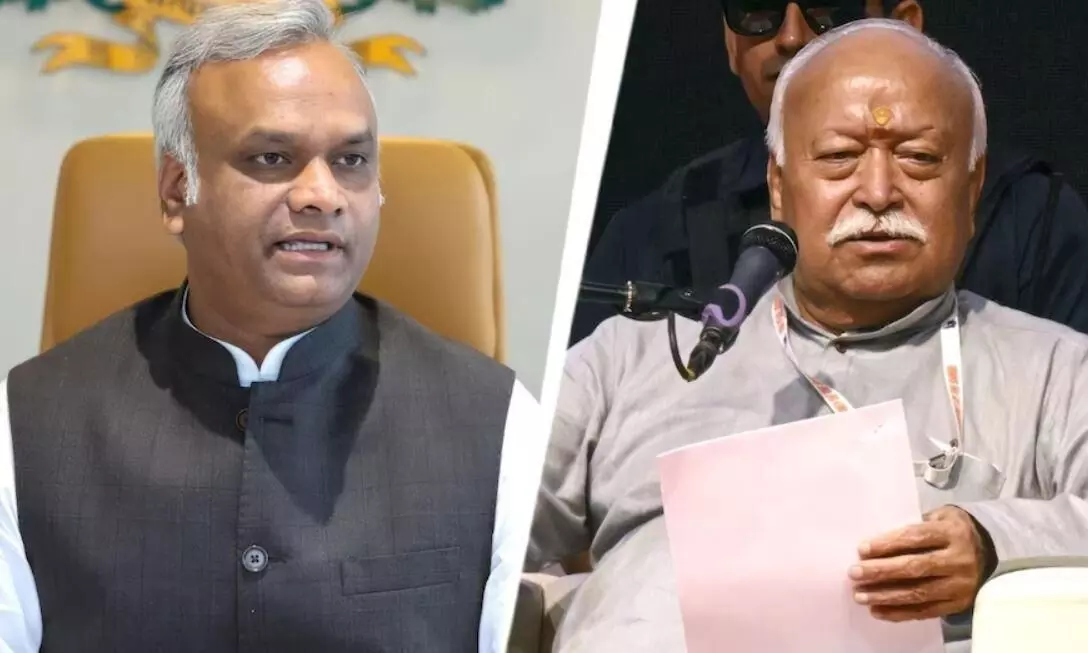 कर्नाटक के मंत्री खरगे के समर्थन में आए दिग्विजय, कहा सालों पहले संघ का लेखा-जोखा मांग चुका हूं कर्नाटक के मंत्री खरगे के समर्थन में आए दिग्विजय, कहा सालों पहले संघ का लेखा-जोखा मांग चुका हूं