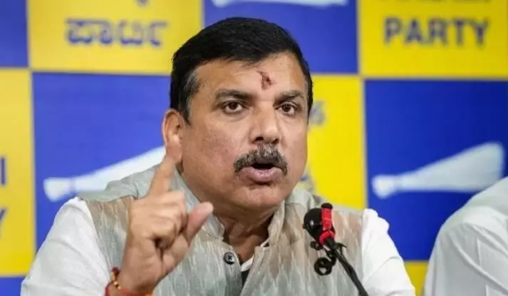 विपक्षी दलों में टूट से भड़के AAP सांसद संजय सिंह, BJP पर फूट डालने का लगाया आरोप विपक्षी दलों में टूट से भड़के AAP सांसद संजय सिंह, BJP पर फूट डालने का लगाया आरोप