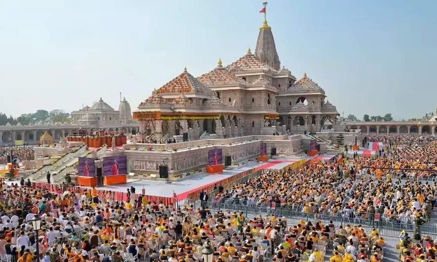 राम मंदिर चढ़ावा मुद्दे को लेकर सियासत तेज, कांग्रेस धर्म एवं मंदिर पुजारी प्रकोष्ठ ने की सीबीआई जांच की मांग