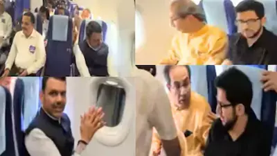 मुंबई से नागपुर फ्लाइट में फडणवीस- उद्धव और राऊत ने किया एक साथ सफर, राजनीति में चर्चाओं का दौर तेज