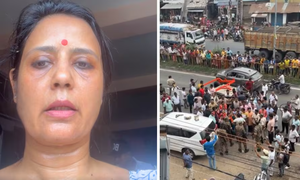 महुआ मोइत्रा ने पुलिस को बताया तमाशबीन? बीजेपी समर्थकों के अंडे फेंकने के बाद बिफरीं TMC सांसद