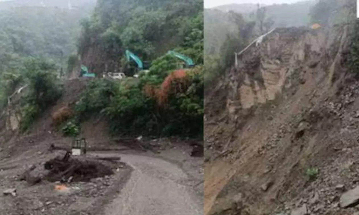 शिमला के क्यारड़ जिले में भारी भूस्खलन, प्रशासन ने जारी की अहम एडवाइजरी शिमला के क्यारड़ जिले में भारी भूस्खलन, प्रशासन ने जारी की अहम एडवाइजरी