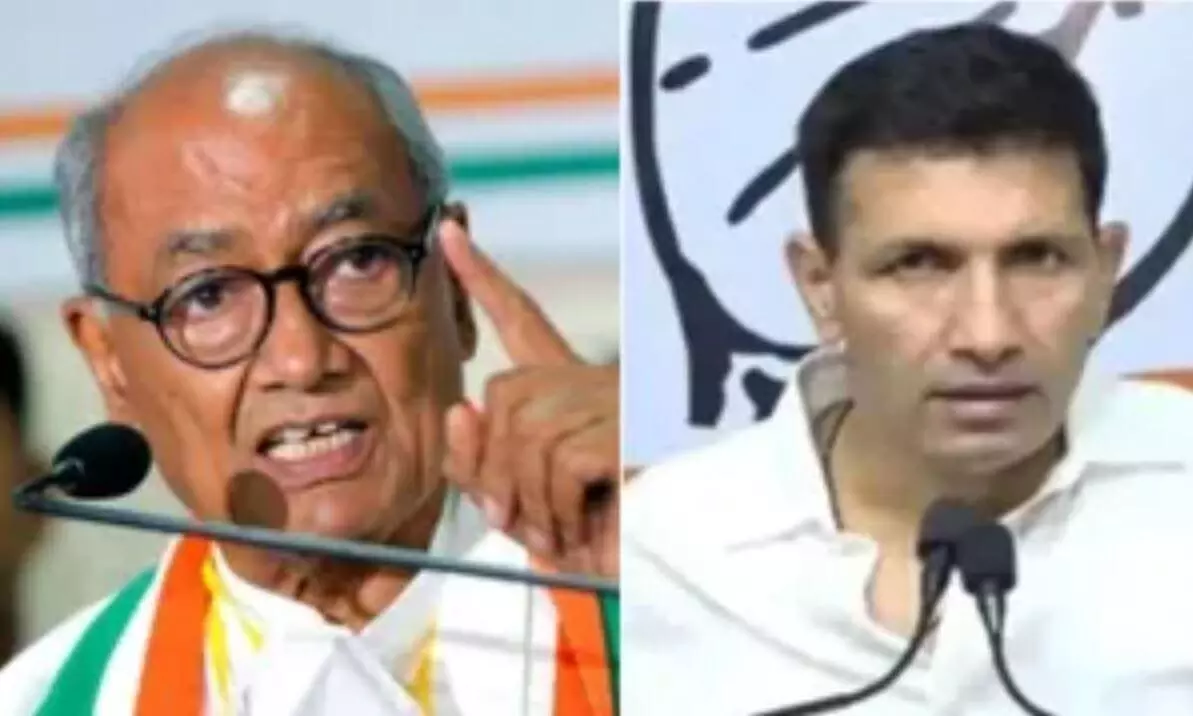 जीतू पटवारी ने मोहन सरकार पर लगाए गंभीर आरोप, दिग्विजय सिंह ने इन्हें किया खारिज, पार्टी नेता ने खोला मोर्चा जीतू पटवारी ने मोहन सरकार पर लगाए गंभीर आरोप, दिग्विजय सिंह ने इन्हें किया खारिज, पार्टी नेता ने खोला मोर्चा