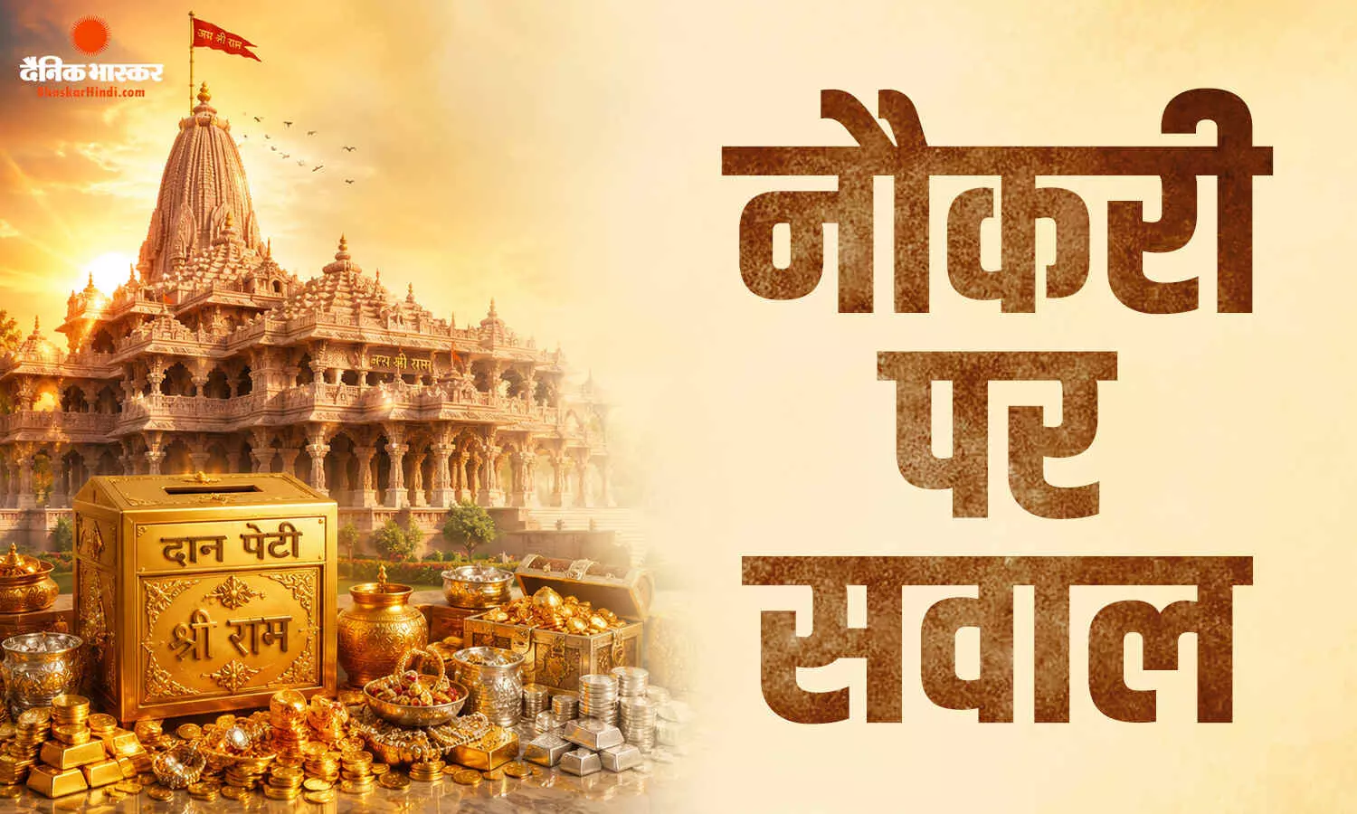 राम मंदिर भर्ती जांच में नया मोड़, नौकरी दिलाने के नाम पर पैसे लेने के आरोपों की भी हो रही जांच राम मंदिर भर्ती जांच में नया मोड़, नौकरी दिलाने के नाम पर पैसे लेने के आरोपों की भी हो रही जांच