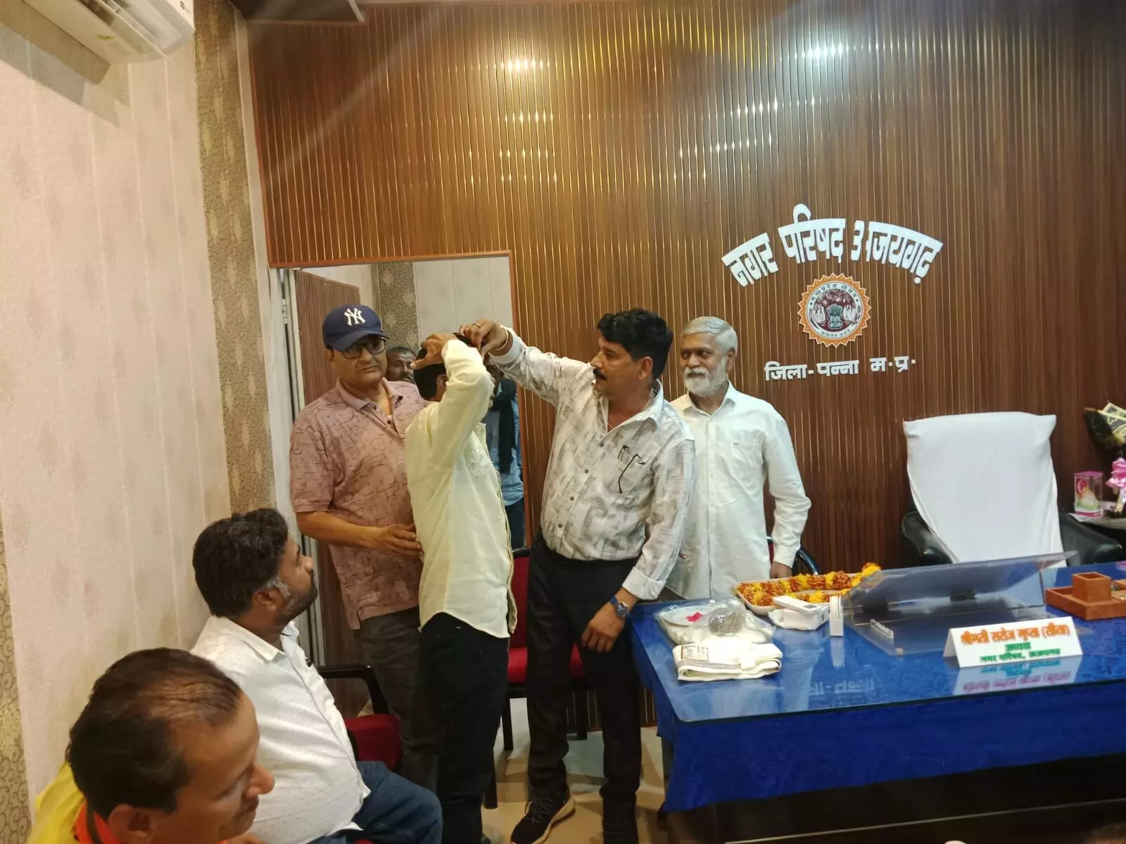 नगर परिषद अजयगढ़ के कर्मचारी राज कुमार सोनी हुए सेवानिवृत्त