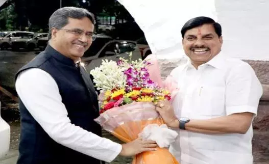 मुख्यमंत्री डॉ. यादव से मिले त्रिपुरा के मुख्यमंत्री डॉ. मणिक साहा मुख्यमंत्री डॉ. यादव से मिले त्रिपुरा के मुख्यमंत्री डॉ. मणिक साहा