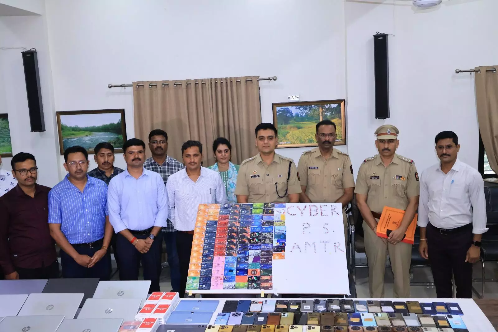 साइबर ठगी गिरोह के दो मास्टरमाइंड गिरफ्तार  83.36 करोड़ के लेनदेन का खुलासा