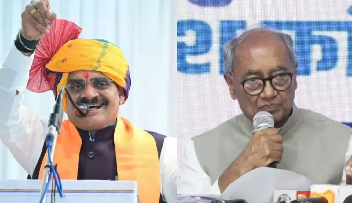 BJP सांसद वीडी शर्मा का दिग्विजय सिंह पर पलटवार, राम मंदिर और उज्जैन महाकाल की जमीनों से जुड़े आरोपों को बताया बेबुनियाद BJP सांसद वीडी शर्मा का दिग्विजय सिंह पर पलटवार, राम मंदिर और उज्जैन महाकाल की जमीनों से जुड़े आरोपों को बताया बेबुनियाद