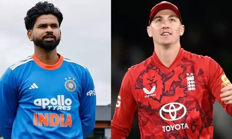 भारत ने टॉस जीतकर गेंदबाजी चुनी, प्लेइंग-11 में एक बदलाव, बिश्नोई की जगह प्रिंस यादव को मौका, वैभव से बड़ी पारी की उम्मीद भारत ने टॉस जीतकर गेंदबाजी चुनी, प्लेइंग-11 में एक बदलाव, बिश्नोई की जगह प्रिंस यादव को मौका, वैभव से बड़ी पारी की उम्मीद