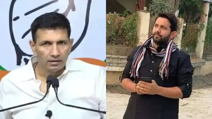 एमपी कांग्रेस अध्यक्ष जीतू पटवारी के भाई नाना पटवारी हिरासत में, पुलिस कर रही है पूछताछ एमपी कांग्रेस अध्यक्ष जीतू पटवारी के भाई नाना पटवारी हिरासत में, पुलिस कर रही है पूछताछ