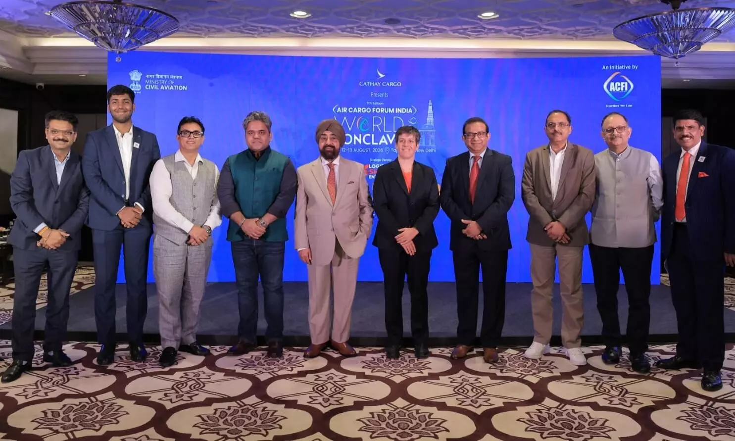 ACFI ने किया 7वें वर्ल्ड कॉन्क्लेव 2026 का ऐलान, एयर कार्गो और बेहतर सप्लाई चेन के भविष्य पर होगा वैश्विक विचार-विमर्श ACFI ने किया 7वें वर्ल्ड कॉन्क्लेव 2026 का ऐलान, एयर कार्गो और बेहतर सप्लाई चेन के भविष्य पर होगा वैश्विक विचार-विमर्श