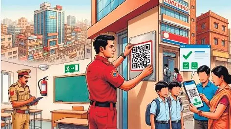 78 कोचिंग क्लासेस को थमाया नोटिस, अग्निशमन सुरक्षा इंतजामों की अनदेखी, अन्य लापरवाही भी सामने आई 78 कोचिंग क्लासेस को थमाया नोटिस, अग्निशमन सुरक्षा इंतजामों की अनदेखी, अन्य लापरवाही भी सामने आई