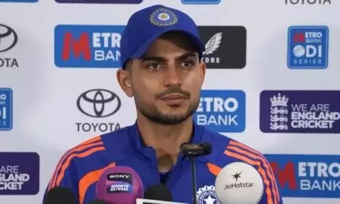 कप्तान शुभमन गिल ने की प्रेस कॉन्फ्रेंस, आगामी वनडे विश्व कप से जुड़े कई सवालों के दिए जवाब कप्तान शुभमन गिल ने की प्रेस कॉन्फ्रेंस, आगामी वनडे विश्व कप से जुड़े कई सवालों के दिए जवाब