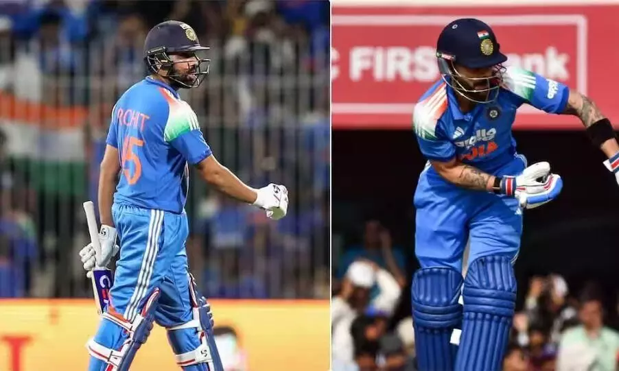 टूटा करोड़ों फैंस का दिल! इंग्लैंड के खिलाफ पहले वनडे में फ्लॉप रहे रोहित-विराट टूटा करोड़ों फैंस का दिल! इंग्लैंड के खिलाफ पहले वनडे में फ्लॉप रहे रोहित-विराट