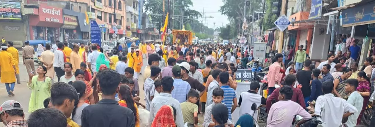 रथयात्रा में लगे जय-जय जगन्नाथ के जयका