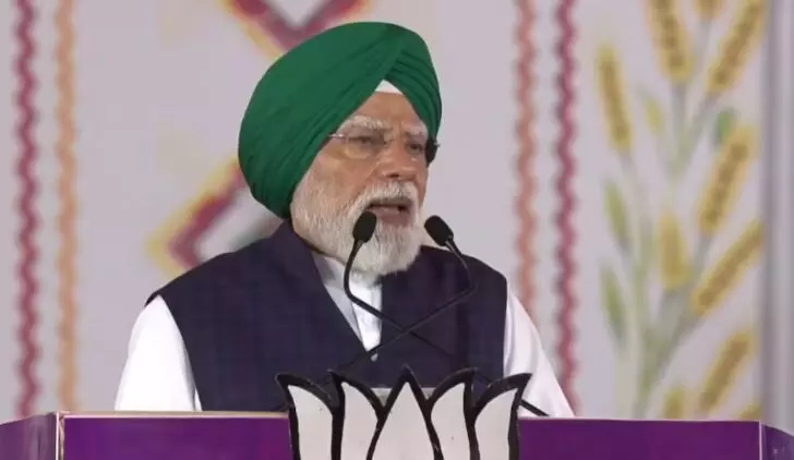 दिल्ली में इनके नेता दंगों के दोषी, जालंधर में पीएम मोदी ने AAP पर बोला तीखा हमला