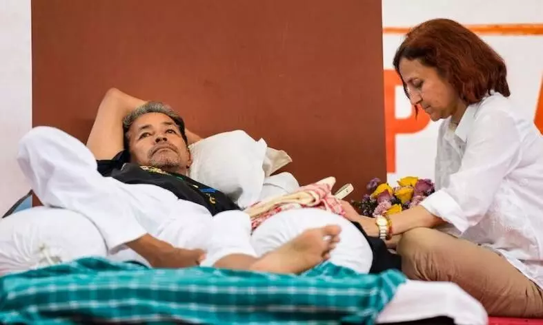 सोनम वांगचुक की पत्नी ने की चिट्ठी लिखकर दूसरे हॉस्पिटल में शिफ्ट करने की मांग, कहा- जांच रिपोर्ट नहीं मिली... सोनम वांगचुक की पत्नी ने की चिट्ठी लिखकर दूसरे हॉस्पिटल में शिफ्ट करने की मांग, कहा- जांच रिपोर्ट नहीं मिली...