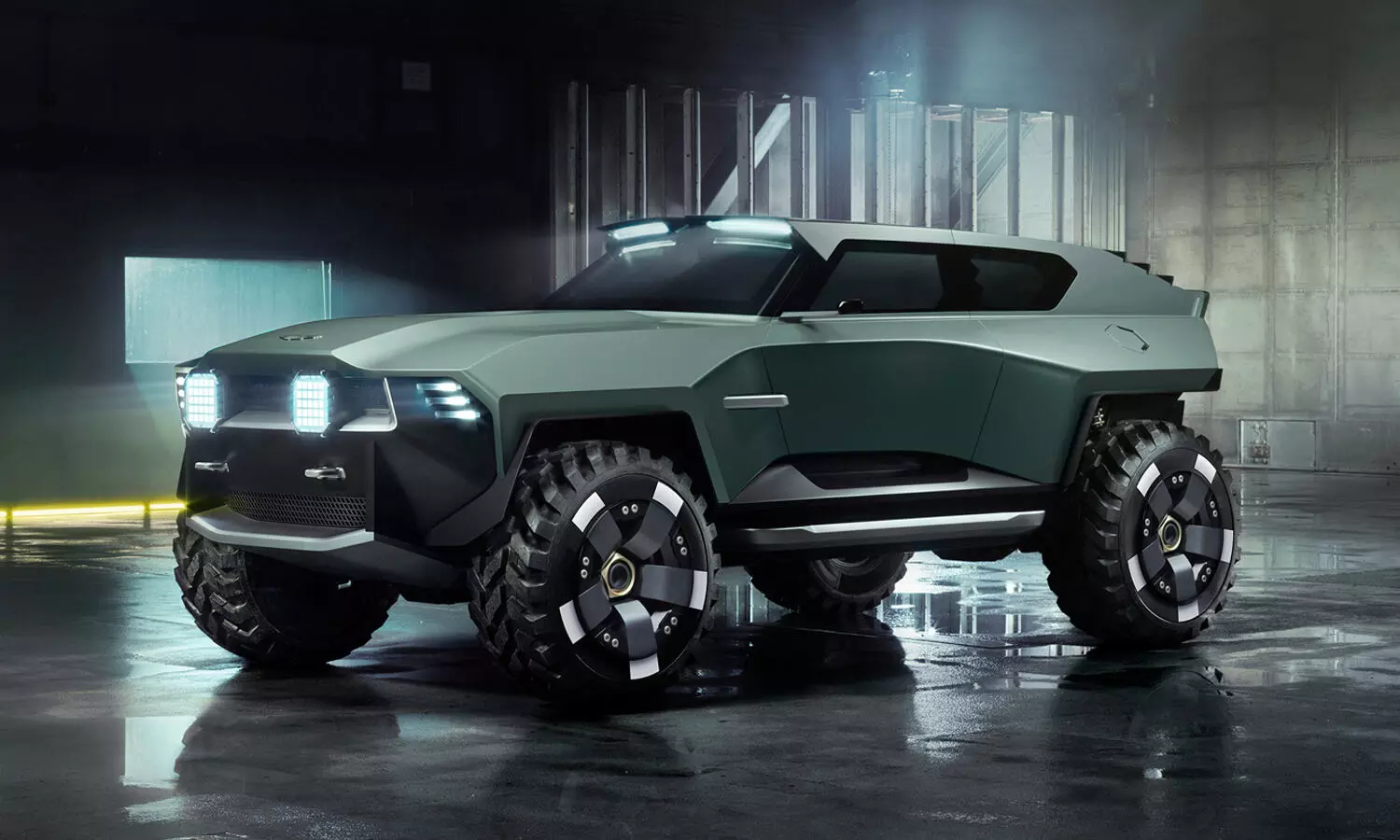 Aston Martin ने पेश की मिलिट्री-प्रेरित 4x4 SUV Dreadnought, इसमें है अग्रेसिव डिजाइन और पावरफुल इंजन Aston Martin ने पेश की मिलिट्री-प्रेरित 4x4 SUV Dreadnought, इसमें है अग्रेसिव डिजाइन और पावरफुल इंजन