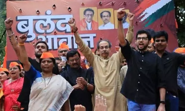 उद्धव ठाकरे बोले - मैं देशभक्त हूं, अंधभक्त नहीं, पूछा - पाकिस्तान से बात कर सकते हैं, वांगचुक से क्यों नहीं उद्धव ठाकरे बोले - मैं देशभक्त हूं, अंधभक्त नहीं, पूछा - पाकिस्तान से बात कर सकते हैं, वांगचुक से क्यों नहीं