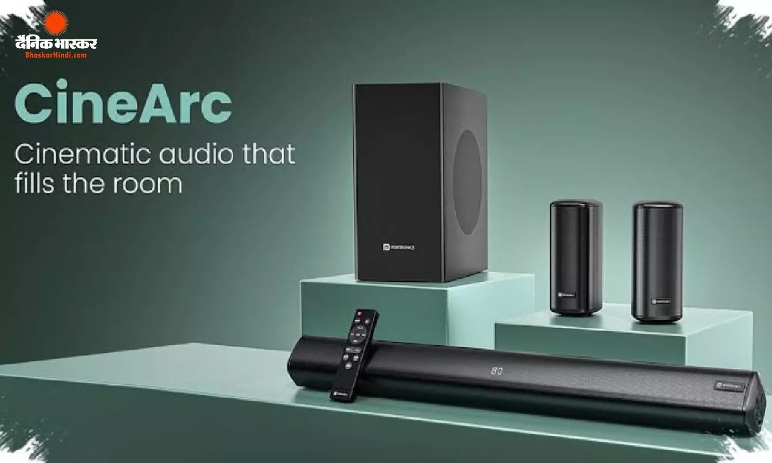 Portronics ने भारत में लॉन्च किया Pure Sound Pro X2, मिलेगा 150W साउंड आउटपुट और चार EQ मोड Portronics ने भारत में लॉन्च किया Pure Sound Pro X2, मिलेगा 150W साउंड आउटपुट और चार EQ मोड