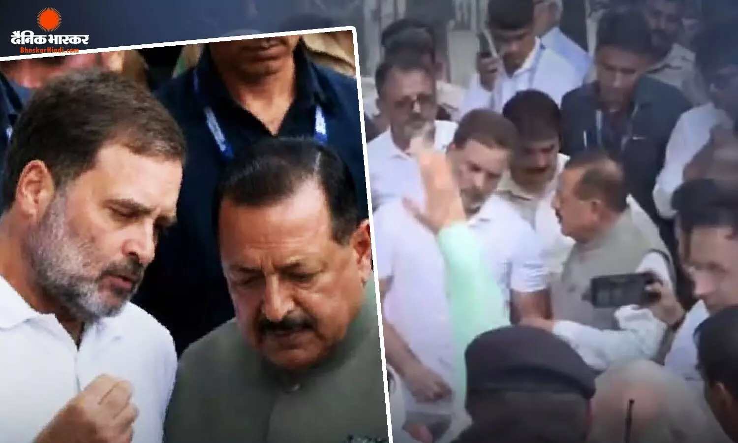 विपक्ष के प्रदर्शन के बीच राहुल गांधी से मिलने पहुंचे केंद्रीय मंत्री जितेंद्र सिंह, जानें किन मुद्दों पर हुई बात विपक्ष के प्रदर्शन के बीच राहुल गांधी से मिलने पहुंचे केंद्रीय मंत्री जितेंद्र सिंह, जानें किन मुद्दों पर हुई बात