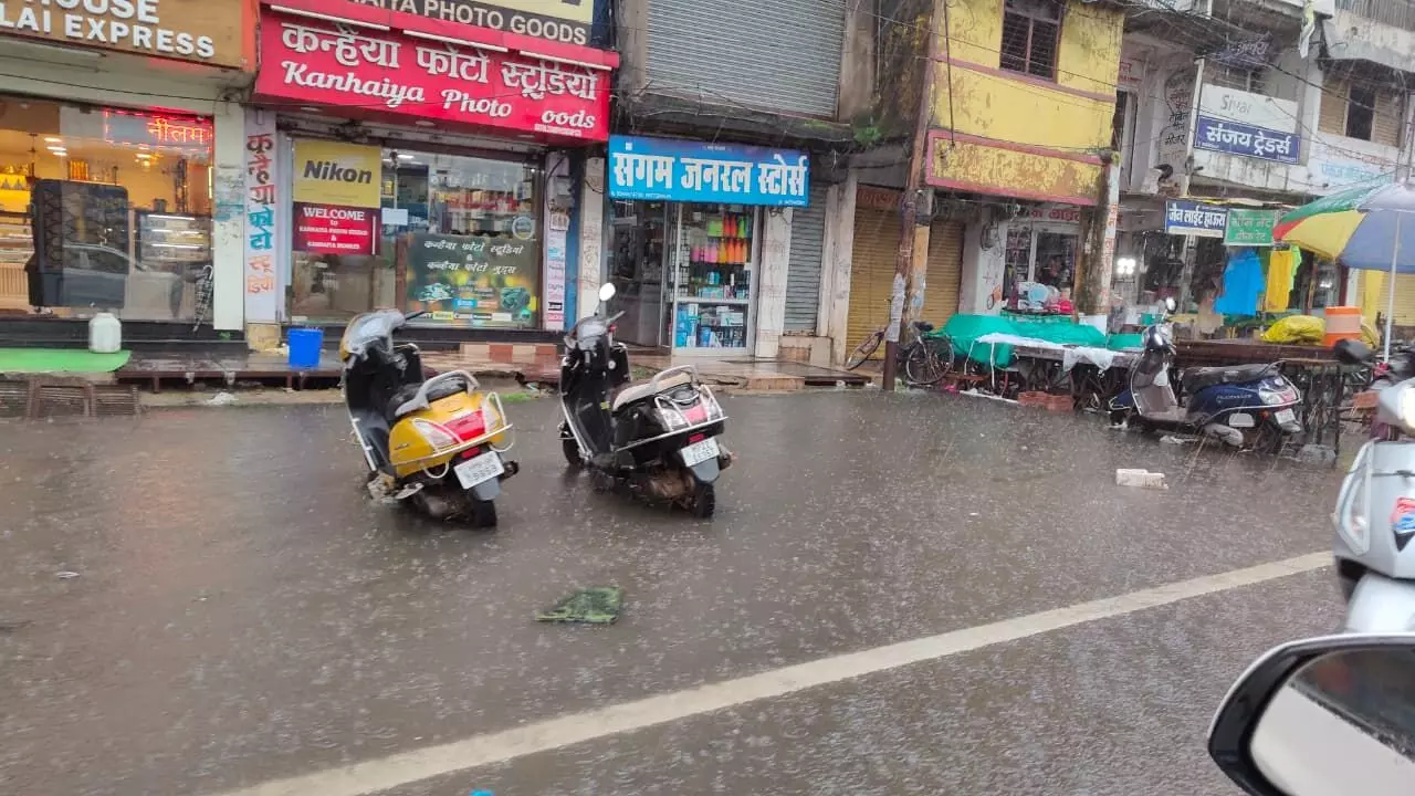 सिवनी में झमाझम बारिश सिवनी में झमाझम बारिश