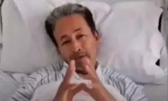 सोनम वांगचुक ने अस्पताल से जारी किया पहला वीडियो मैसेज, कहा - अभी भी जिंदा हूं, सरकार से की ये अपील सोनम वांगचुक ने अस्पताल से जारी किया पहला वीडियो मैसेज, कहा - अभी भी जिंदा हूं, सरकार से की ये अपील