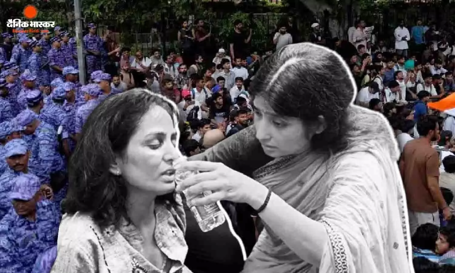 घायल छात्रों की मदद करती दिखीं डिंपल यादव, BJP विधायक केतकी सिंह ने की सराहना