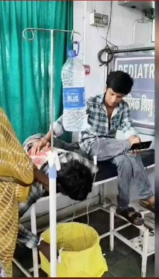 गैस्ट्रिक ट्यूब से मिनरल वाटर का इस्तेमाल, जांच के घेरे में जिला अस्पताल गैस्ट्रिक ट्यूब से मिनरल वाटर का इस्तेमाल, जांच के घेरे में जिला अस्पताल