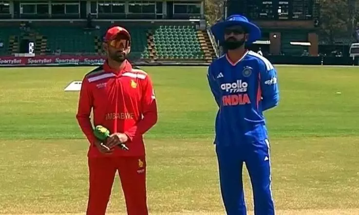 टीम इंडिया ने टॉस जीतकर गेंदबाजी चुनी, अशोक शर्मा का डेब्यू, वैभव सूर्यवंशी प्लेइंग-11 में शामिल टीम इंडिया ने टॉस जीतकर गेंदबाजी चुनी, अशोक शर्मा का डेब्यू, वैभव सूर्यवंशी प्लेइंग-11 में शामिल