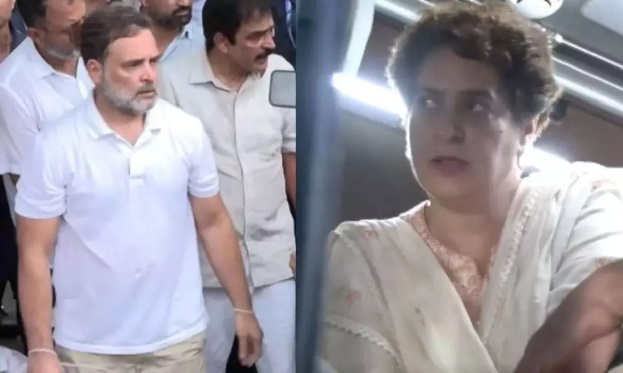राहुल गांधी के आवास पर विपक्षी दलों की अहम बैठक, फिर गांधी स्मृति के लिए रवाना, क्या बनी प्लानिंग? राहुल गांधी के आवास पर विपक्षी दलों की अहम बैठक, फिर गांधी स्मृति के लिए रवाना, क्या बनी प्लानिंग?