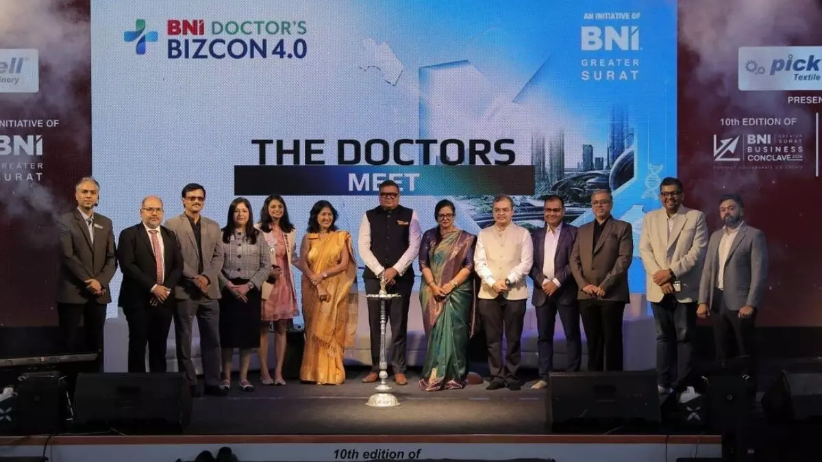 सूरत में बीएनआई के 10वें बिजनेस कॉन्क्लेव का समापन, 5 हजार से अधिक कारोबारियों ने की भागीदारी
