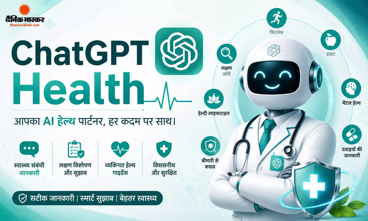 OpenAI ने लॉन्च किया ChatGPT Health, अब मेडिकल रिकॉर्ड समझेगा AI, देगा आपकी सेहत से जुड़े पर्सनल सुझाव