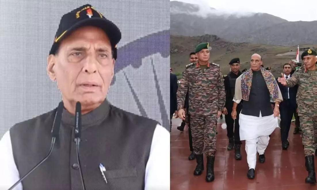 कारगिल विजय दिवस पर रक्षामंत्री ने पाकिस्तान पर साथा निशाना, बहुत हो गया अब सिर्फ POK पर होगी बात कारगिल विजय दिवस पर रक्षामंत्री ने पाकिस्तान पर साथा निशाना, बहुत हो गया अब सिर्फ POK पर होगी बात