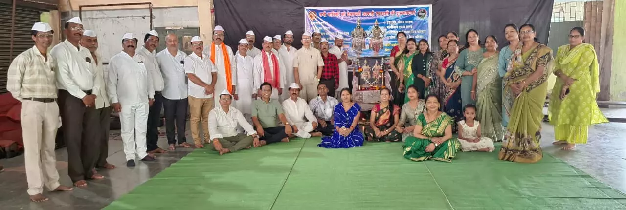 गांधीबाग उद्यान में प्रवचन और भजन सुनकर भक्तिरस में डूबे श्रोता, साकार हुई पंढरपुर नगरी