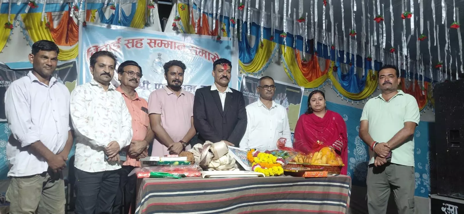 टीआई शाहनगर परसराम डाबर का विदाई सह सम्मान समारोह आयोजित टीआई शाहनगर परसराम डाबर का विदाई सह सम्मान समारोह आयोजित