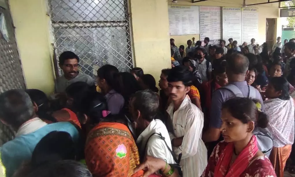 डायरिया और वायरल फीवर के बढ़ रहे मरीज, ओपीडी में लग रही लम्बी कतार