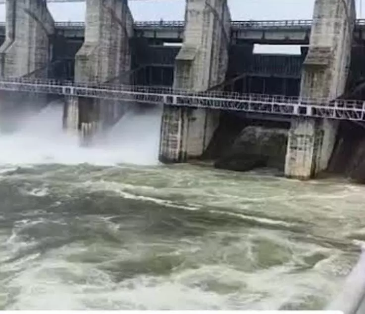 भीमगढ़ बांध के दो गेट खोले गए