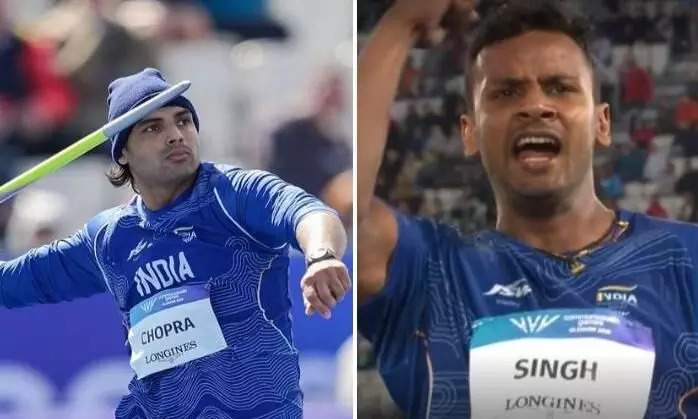 जैवलिन थ्रो में भारत को दो मेडल मिले, नीरज चोपड़ा ने सिल्वर और यश वीर सिंह ने ब्रॉन्ज हासिल किया, श्रीलंका के खाते में गया गोल्ड जैवलिन थ्रो में भारत को दो मेडल मिले, नीरज चोपड़ा ने सिल्वर और यश वीर सिंह ने ब्रॉन्ज हासिल किया, श्रीलंका के खाते में गया गोल्ड