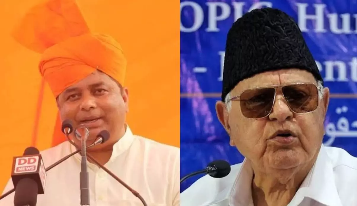 कुलगाम हमला पर BJP चीफ ने फारूक अब्दुल्ला पर साधा निशाना, कहा - 6 महीने का वीजा... कुलगाम हमला पर BJP चीफ ने फारूक अब्दुल्ला पर साधा निशाना, कहा - 6 महीने का वीजा...