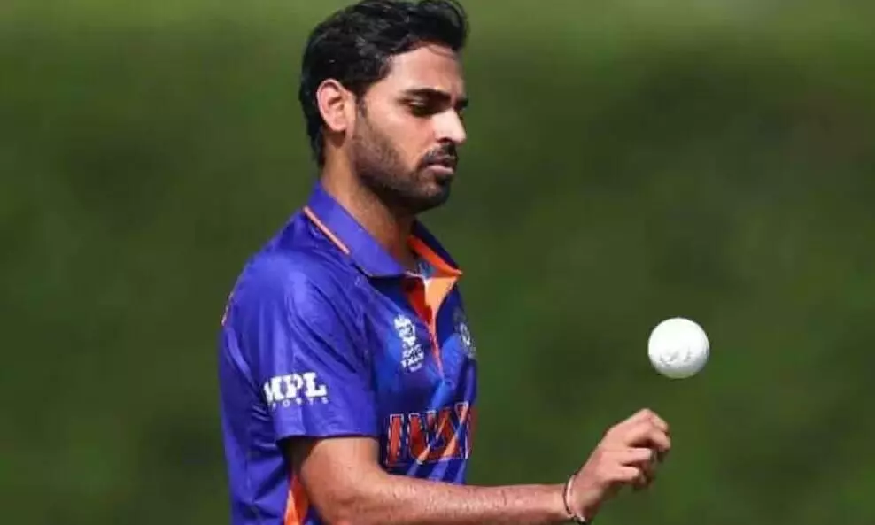 डोमेस्टिक खेल रहा हूं क्योंकि मुझे...भुवनेश्वर कुमार वनडे विश्व कप 2027 खेलेंगे या नहीं साफ किया अपना रुख डोमेस्टिक खेल रहा हूं क्योंकि मुझे...भुवनेश्वर कुमार वनडे विश्व कप 2027 खेलेंगे या नहीं साफ किया अपना रुख