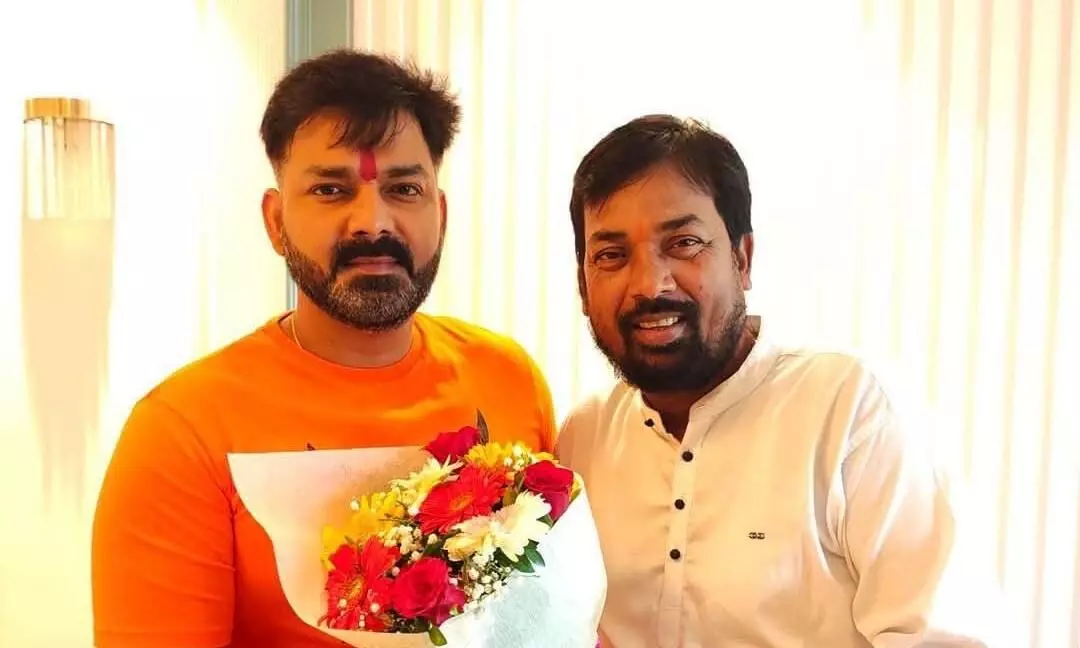 पवन सिंह की भोजपुरी फिल्म वॉन्टेड के निर्माता जसवंत कुमार मुंबई से गिरफ्तार, 78 लाख रुपये की धोखाधड़ी का है मामला पवन सिंह की भोजपुरी फिल्म वॉन्टेड के निर्माता जसवंत कुमार मुंबई से गिरफ्तार, 78 लाख रुपये की धोखाधड़ी का है मामला