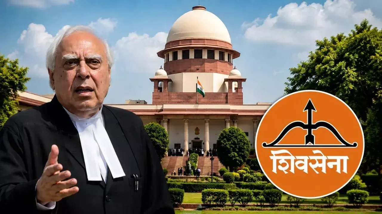 शिवसेना मामले पर सुनवाई में सिब्बल ने पूछा - क्या विधायक दल की फूट को राजनीतिक दल की फूट माना जाए शिवसेना मामले पर सुनवाई में सिब्बल ने पूछा - क्या विधायक दल की फूट को राजनीतिक दल की फूट माना जाए