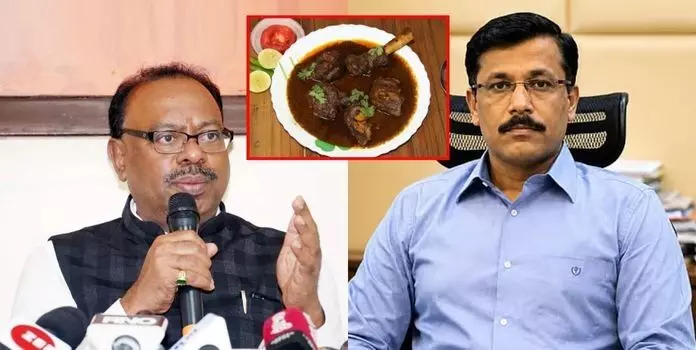 मुंढे के बयान पर मंत्री बावनकुले का पलटवार - सावजी विदर्भ की शान, रेस्टोरेंट बंद होने जैसी बातें बर्दाश्त नहीं मुंढे के बयान पर मंत्री बावनकुले का पलटवार - सावजी विदर्भ की शान, रेस्टोरेंट बंद होने जैसी बातें बर्दाश्त नहीं