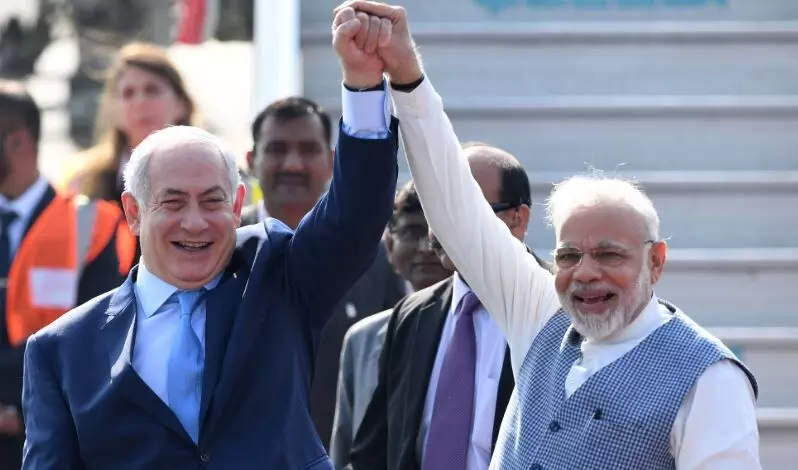इजराइली PM नेतन्याहू ने PM मोदी को किया फोन, पश्चिम एशिया के हालात पर हुई चर्चा इजराइली PM नेतन्याहू ने PM मोदी को किया फोन, पश्चिम एशिया के हालात पर हुई चर्चा