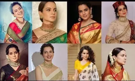 स्वतंत्रता दिवस पर दिखना है स्टाइलिश और खास, तो कंगना रनौत की इन साड़ी कलेक्शन से लें इंस्पिरेशन