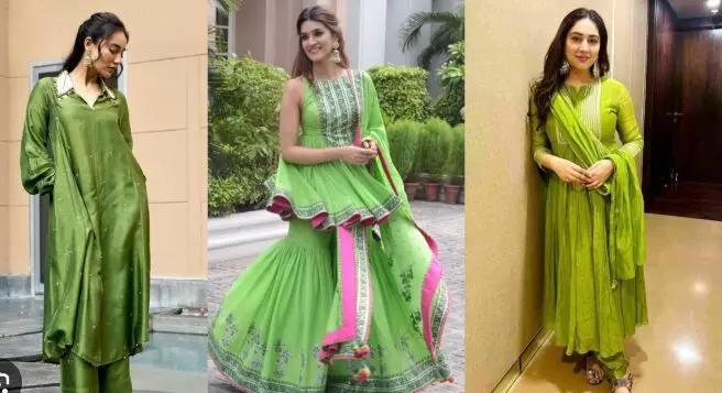 सावन के दूसरे सोमवार ग्रीन शूट के साथ ट्राई करें ये शेड्स, द‍िखेंगी बेहद स्‍टाइल‍िश और सुंदर