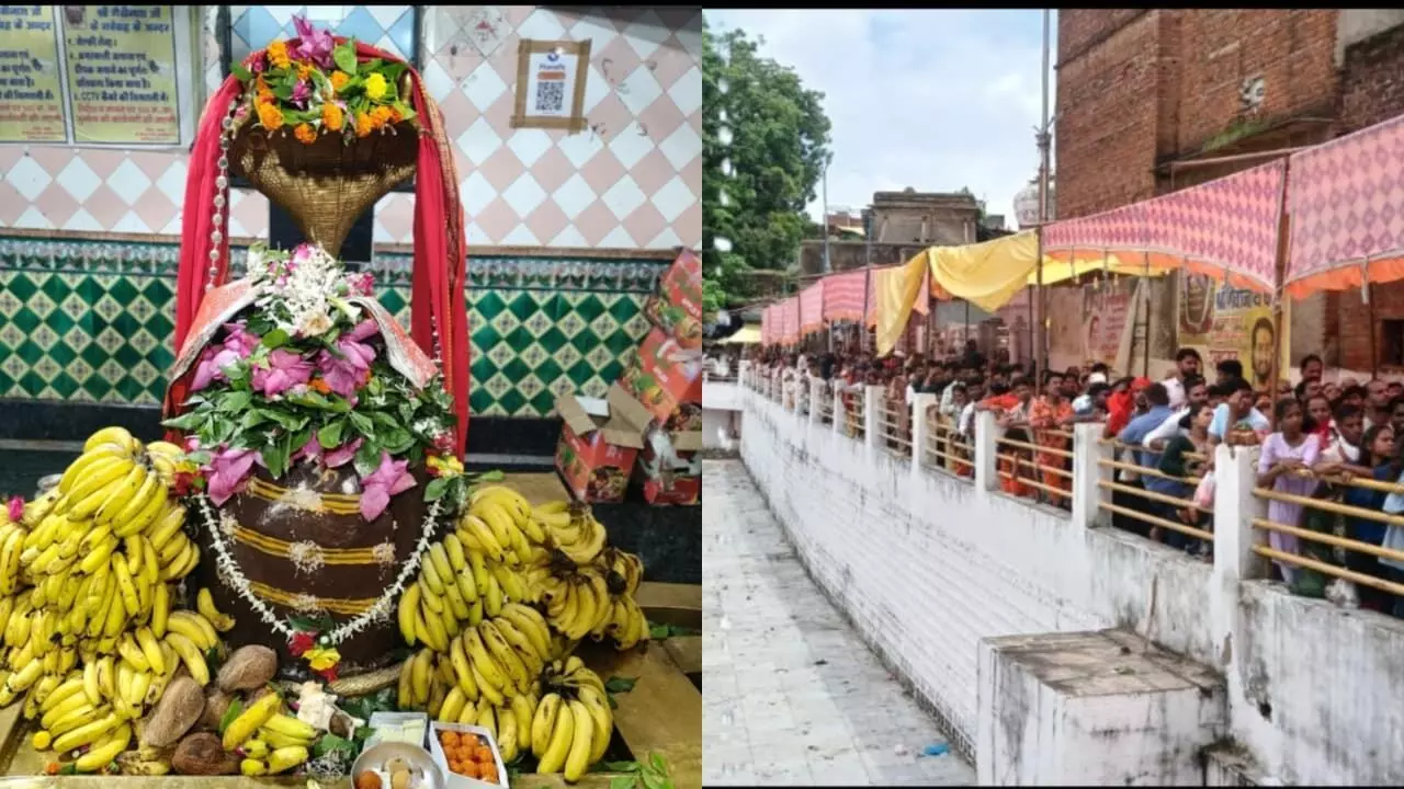 गैबीनाथ धाम में सावन के दूसरे सोमवार उमड़ा जनसैलाब गैबीनाथ धाम में सावन के दूसरे सोमवार उमड़ा जनसैलाब