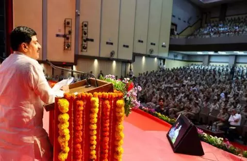 पुलिस बल और जवानों का मनोबल दोनों बढ़ाना हमारी प्राथमिकता - मुख्यमंत्री डॉ. यादव