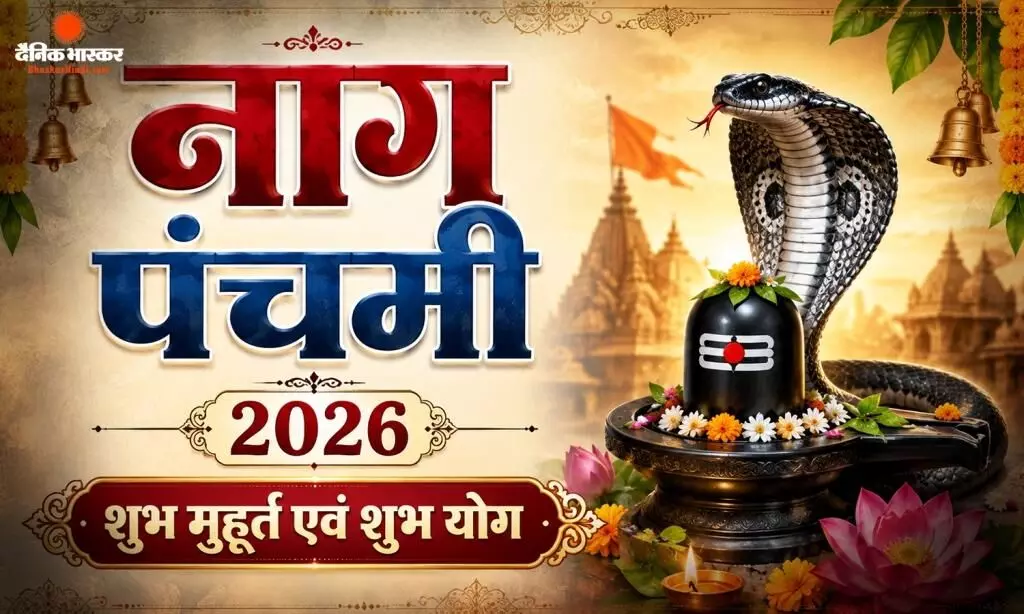 16 या 17 अगस्त कब है नाग पंचमी? जानें सही तारीख, पूजा का शुभ मुहूर्त और राहुकाल का समय 16 या 17 अगस्त कब है नाग पंचमी? जानें सही तारीख, पूजा का शुभ मुहूर्त और राहुकाल का समय